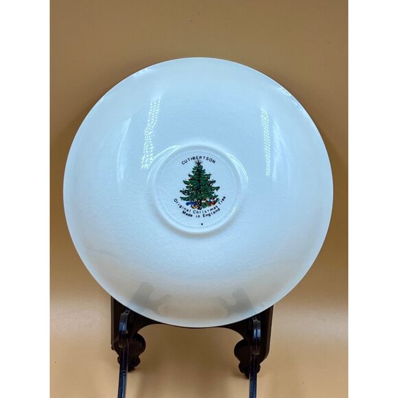 VTG Cuthbertson "Original Christmas Tree" Replacement Saucer-Made in England - Picture 2 of 5